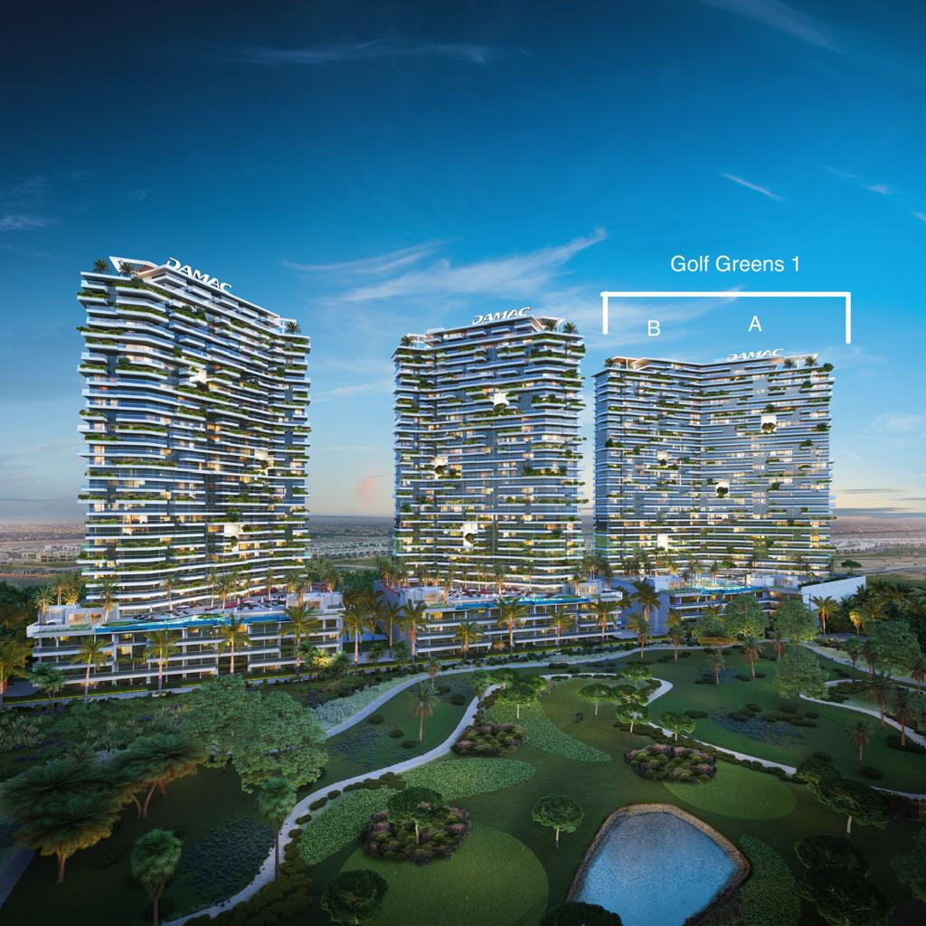 Golf Greens at Damac Hills